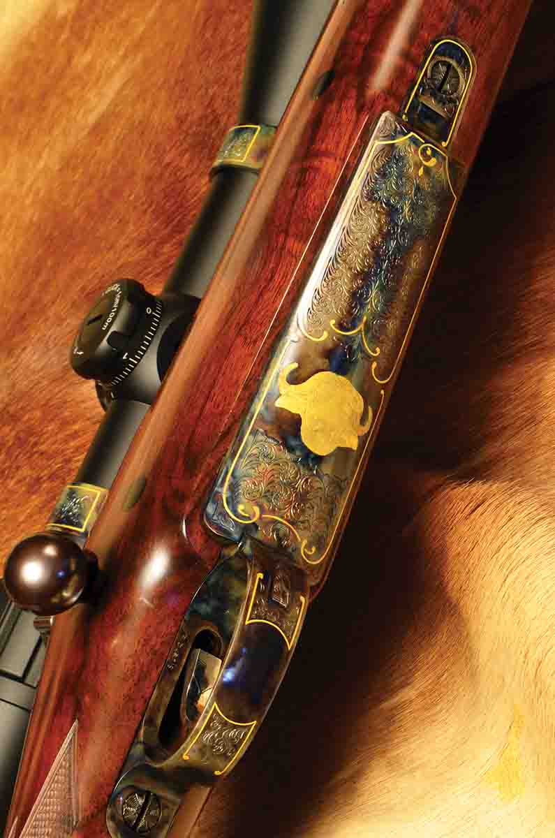 The eye-popping level of workmanship from Tony Galazan’s artisans at Connecticut Shotgun Manufacturing Company (CSMC).